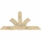 Ekena Millwork Richland Rough Sawn Timber Gable Bracket, Douglas Fir, 60"W x 40"H x 2"D x 6"F, 16/12 Pitch GBW060X40X0206RIC00RDF - alternate 3
